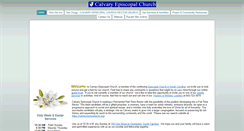 Desktop Screenshot of calvarych.org