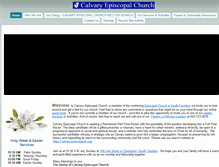 Tablet Screenshot of calvarych.org